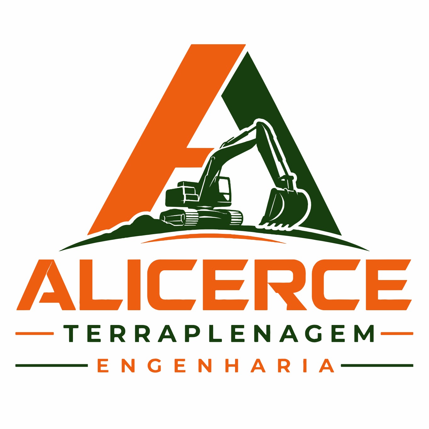 Logotipo Alicerce Terraplenagem